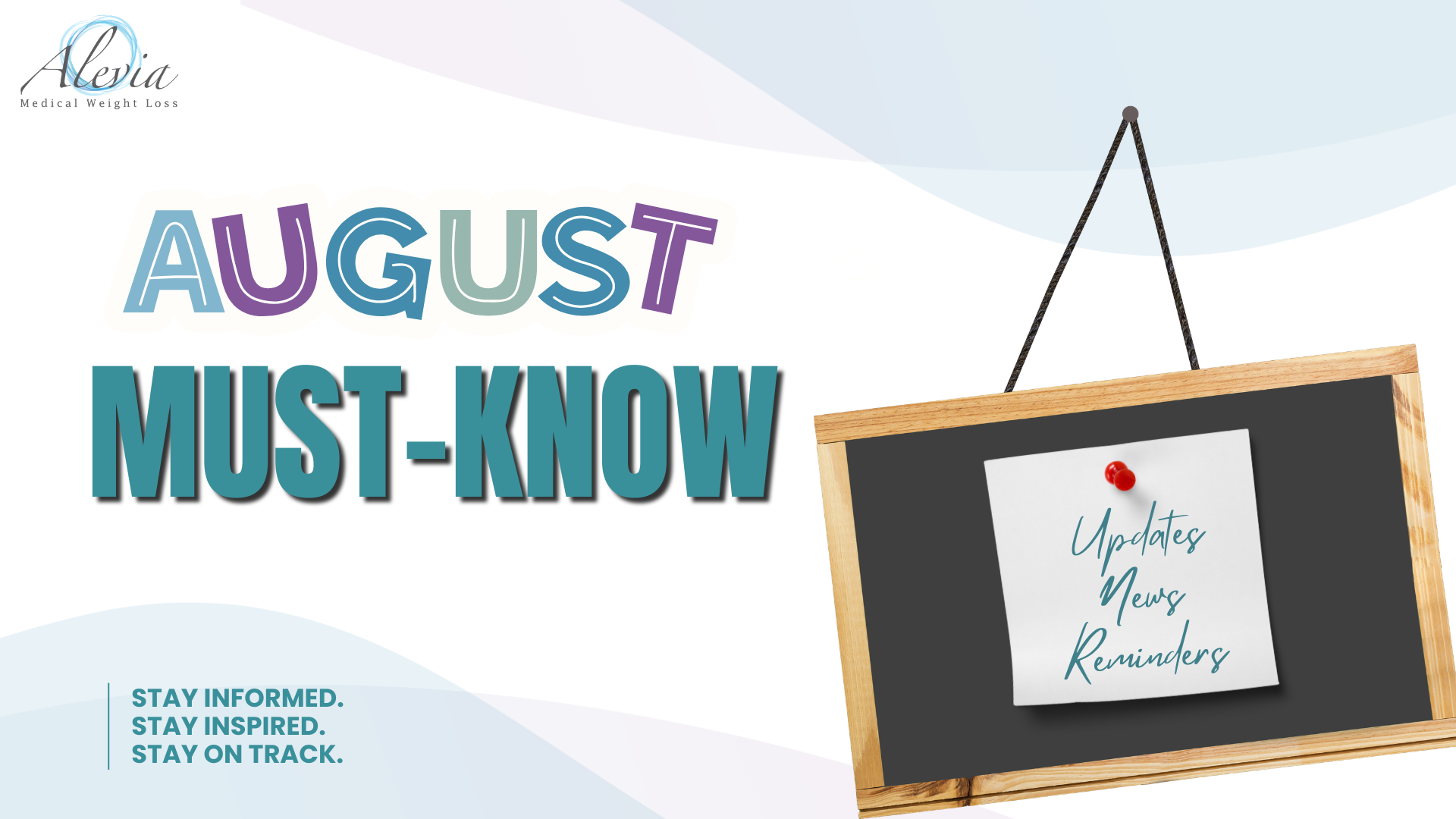 You are currently viewing This Month’s Must-Know: August Important Updates