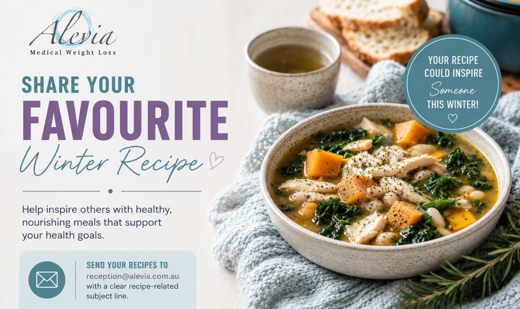 You are currently viewing Share Your Favourite Healthy Winter Recipe